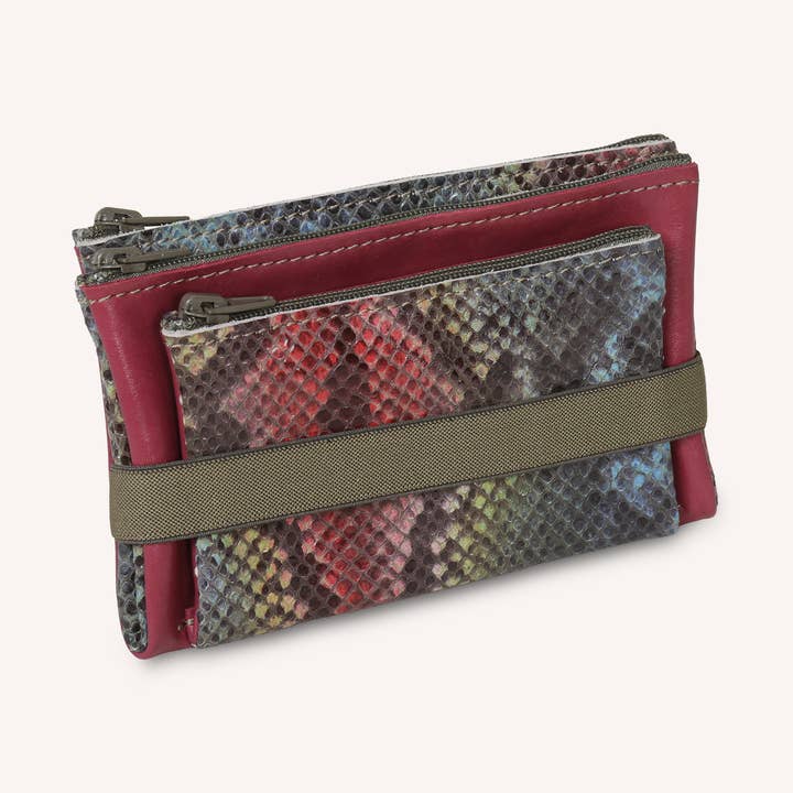 Triplette M Lynlås Sæt i Genanvendt Læder. for engroshandel hos Bandit Manchot