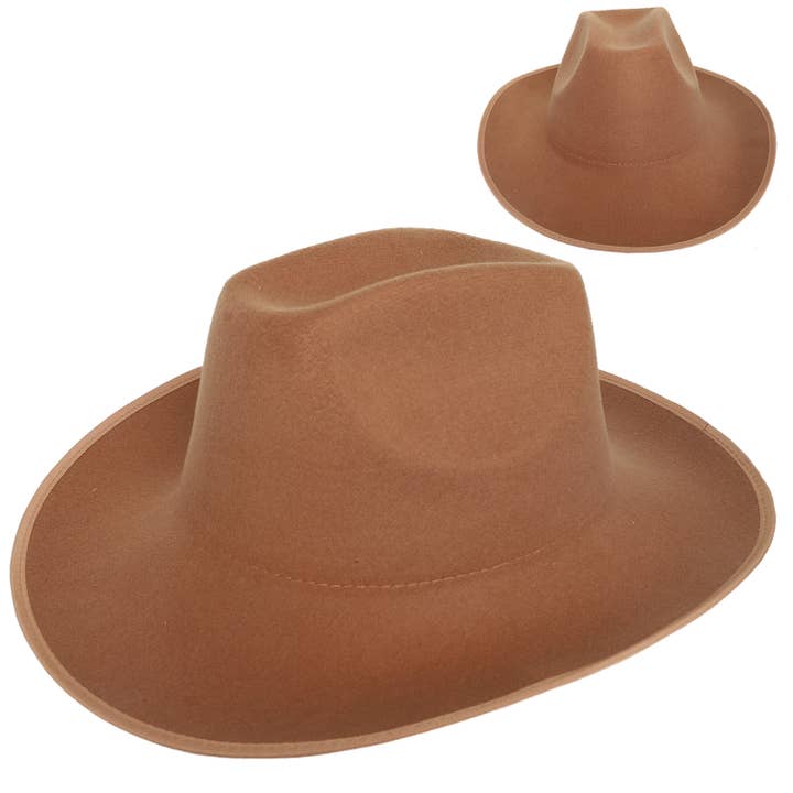 SP Sophia Collection - Wholesale Cowboy Hat - Women's - Fashion Western Felt Wide up Brim Cowboy Hat 2