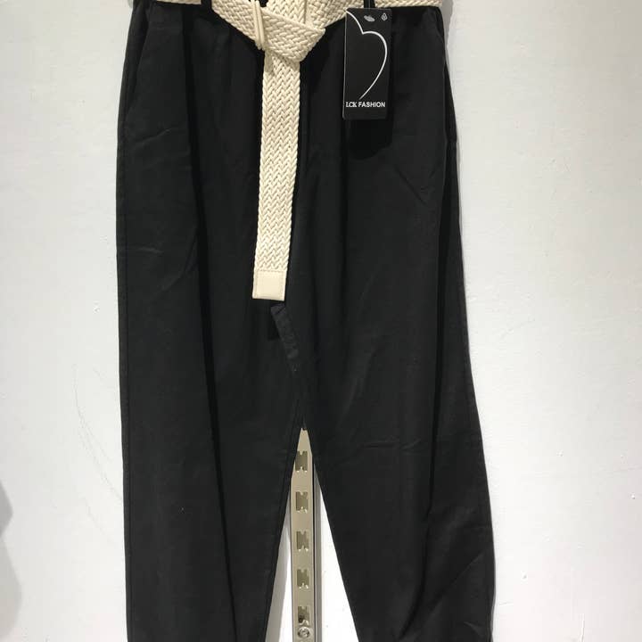 ref 2071 bukser med bælte for engroshandel hos Only Yuan