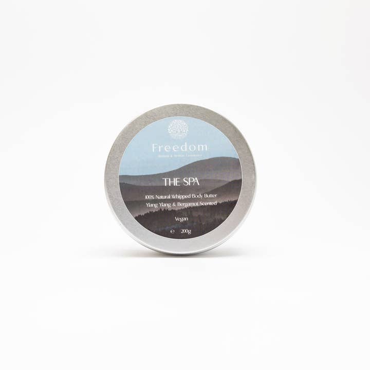 The Spa Natural Body Butter Ylang Ylang and Bergamot Scented for wholesale by Freedom Cosmetics