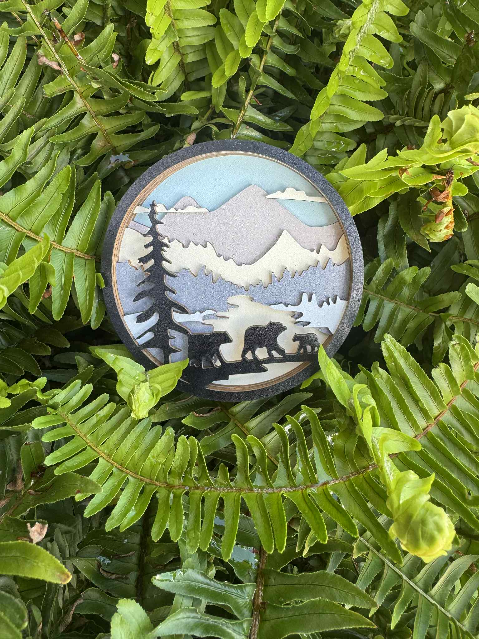 The Wilusz Way - Wholesale Ornament - Bears & Mountains - Round1