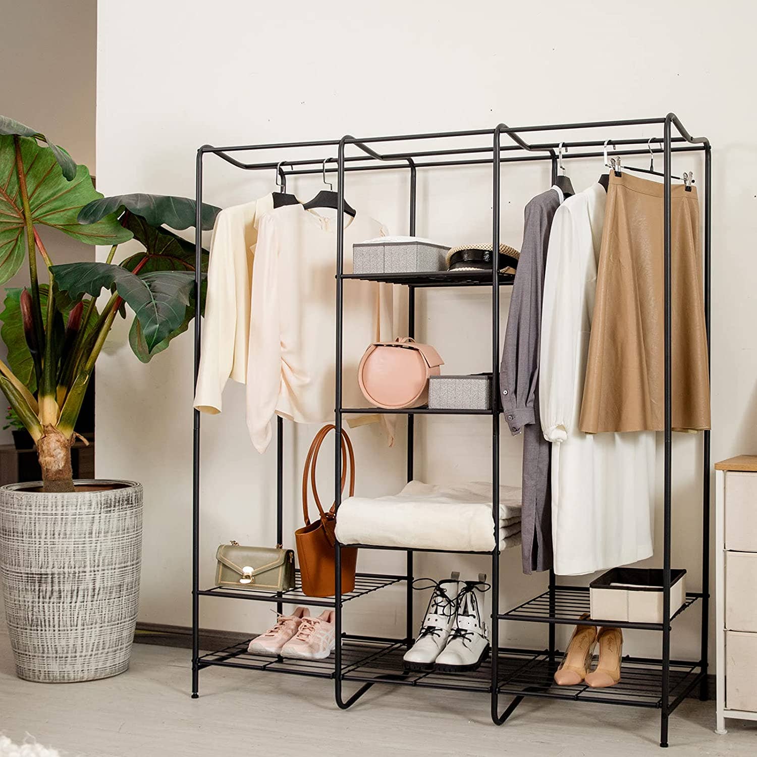 Above Edge - Wholesale Coat Rack - Freestanding Garment Rack Hanging Clothes Rack Closet Organi5