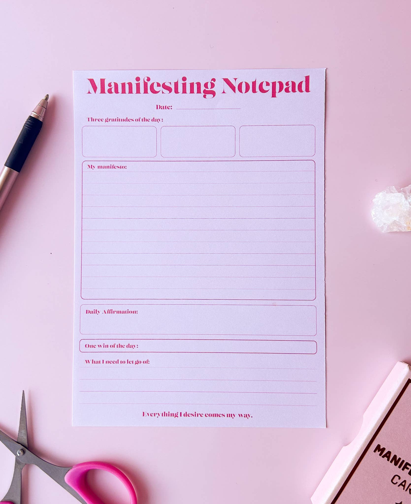 Nevele Official - Wholesale Notepad - Manifesting Notepad0