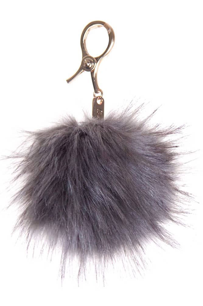Hana – wholesale Keychain – Women's – C.C Fur Ball Bag Key Chain2