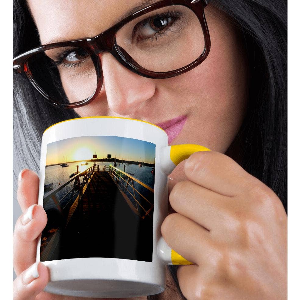 3dRose - Wholesale Coffee Mug - 3dRose, Pier in Alvor Portugal, Mug1