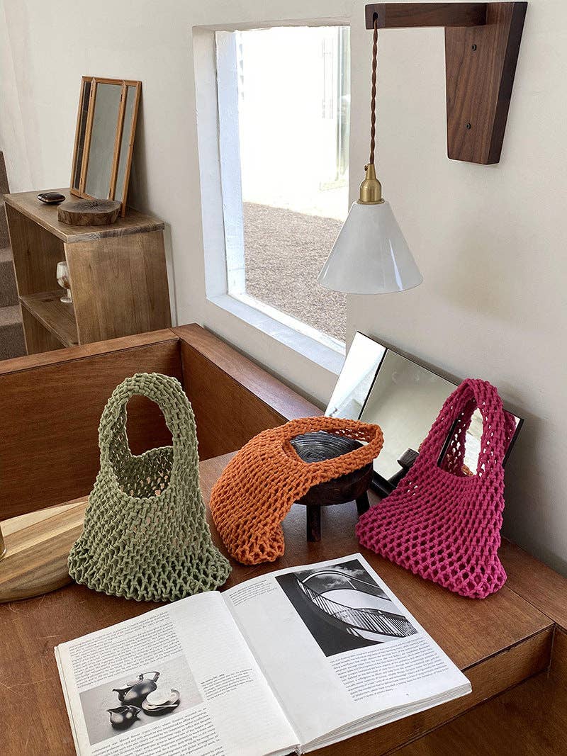 Dipped Shop – Großhandel Tragetasche – Damen – Einfaches einfarbiges Gelb Out DPWB1812