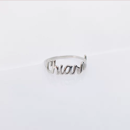 M di Martina – wholesale Band/stacked ring – “Customizable” Name or Single Word Ring1