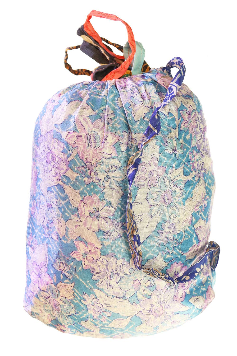 Sunshine Joy - Wholesale Gift bag set/pack - 50 Assorted Up-cycled Sari Gift Bags in a Bag2