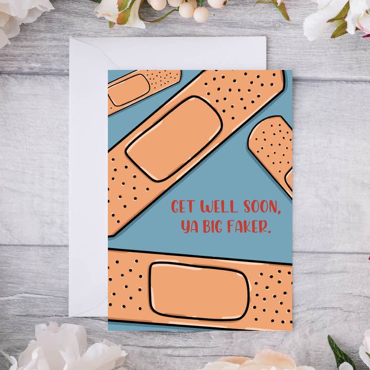 Ya Big Faker || Wenskaart voor wholesale door Devine Design Co