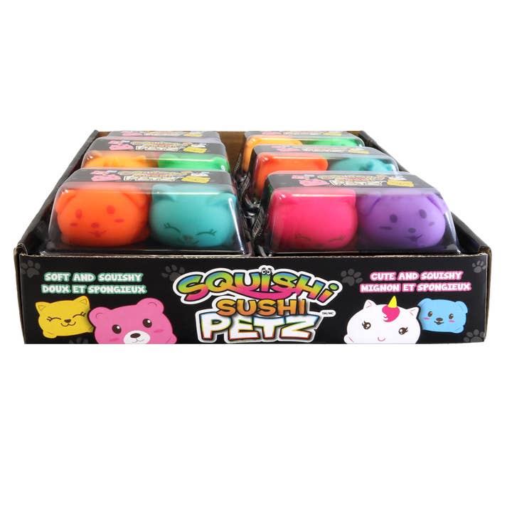 Incredible Group - Wholesale Squishy Toy - Kids & Baby - Sushi Pets 2pk7