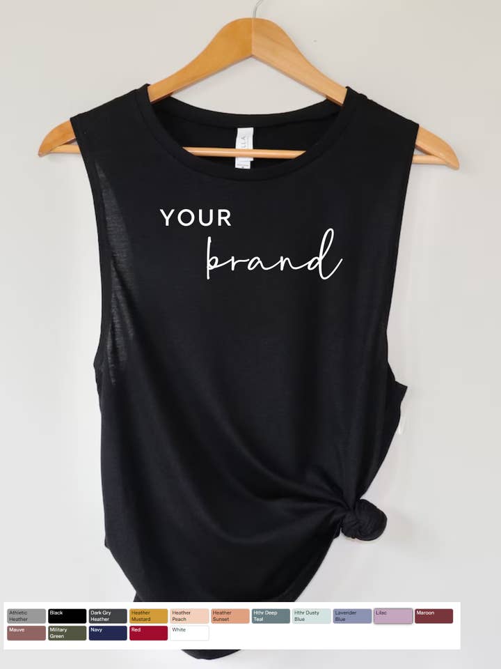 Faith & Life Christian Brands – wholesale Tank top – Women′s – Custom Tank Top - City - Shop Name - Logo - Hometown - State3