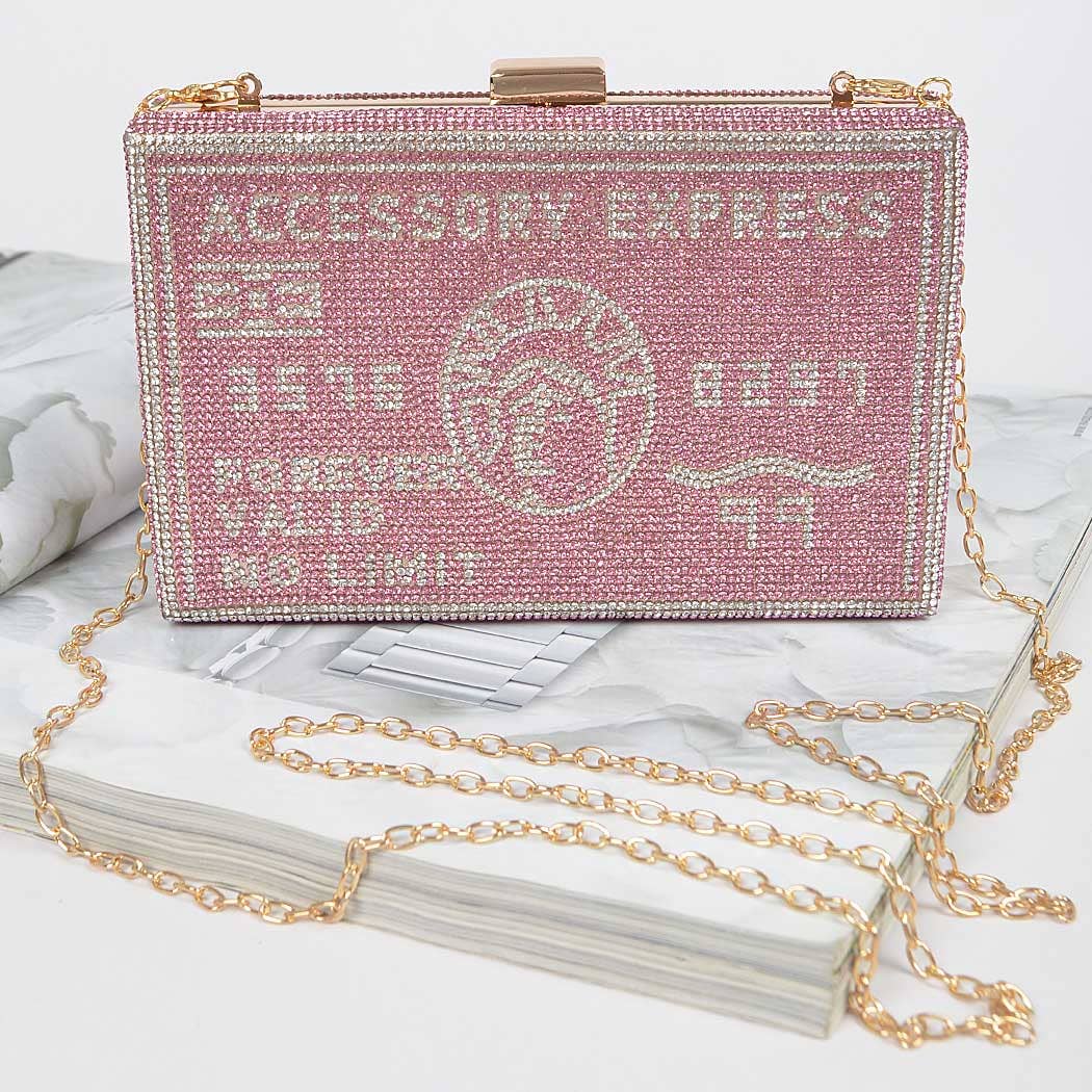 3AM BY H&D ACCESSORIES - Wholesale Clutch Bag - Women's - Rhinestone Fashion Express Clutch10