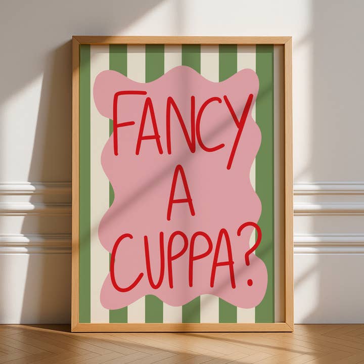 Fancy A Cuppa? Print for wholesale by Printro