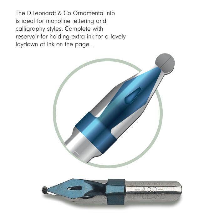 Manuscript – wholesale Pen – Manuscript Mini Ornamental Dip Pen Set2