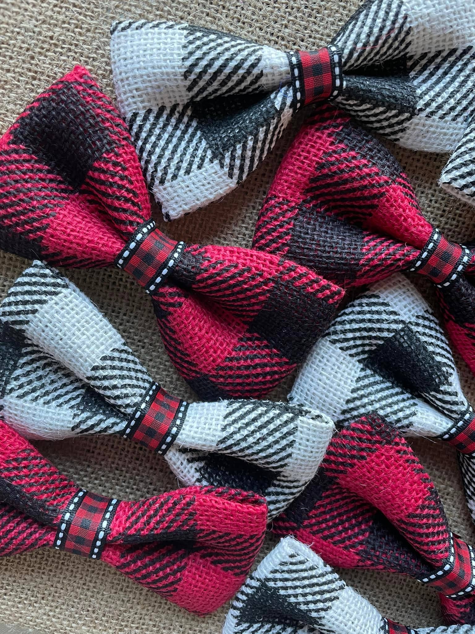 DOG BOW TIES - Wholesale Pet Bow Tie - Dog - *Checkered Plaid5