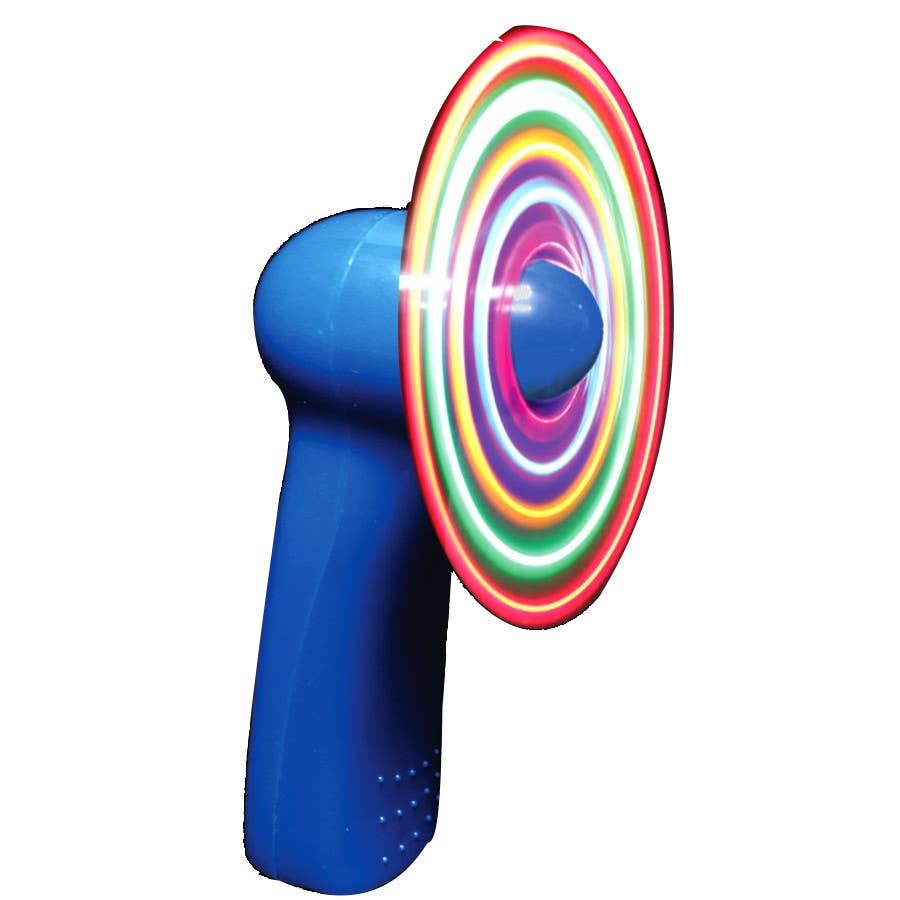 Blinkee.com, LLC – Ventoinha elétrica portátil por atacado – Ventilador Mini Portátil com LED e Cabo Azul1