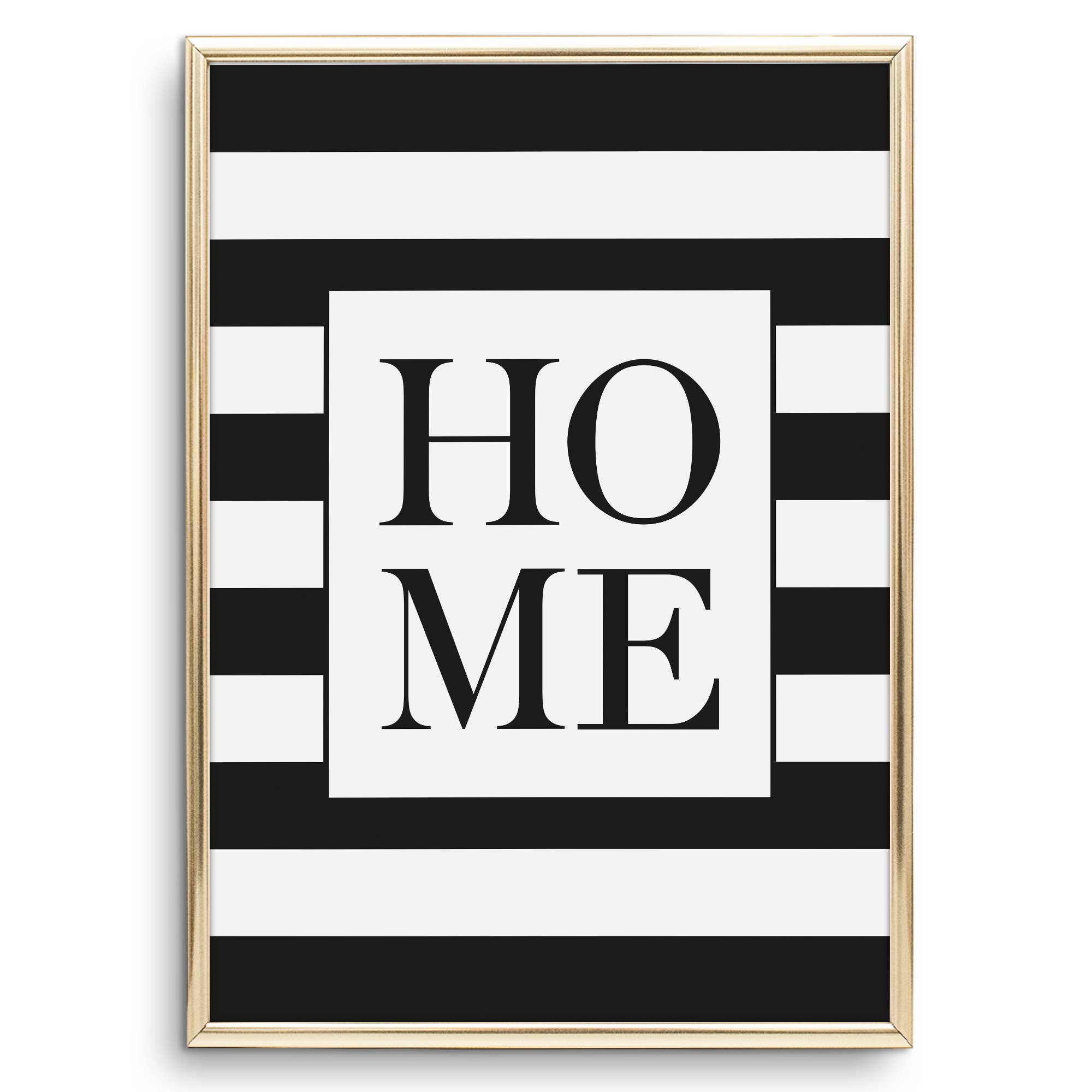 Tales by Jen – wholesale Poster – Plansch med texten 'Home' på högkvalitativt matt papper0