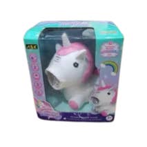 K & S WHOLESALE INC - Wholesale Bubble wand – Child - A.S.K Unicorn Bubble Toy Floor Display 48 CT1