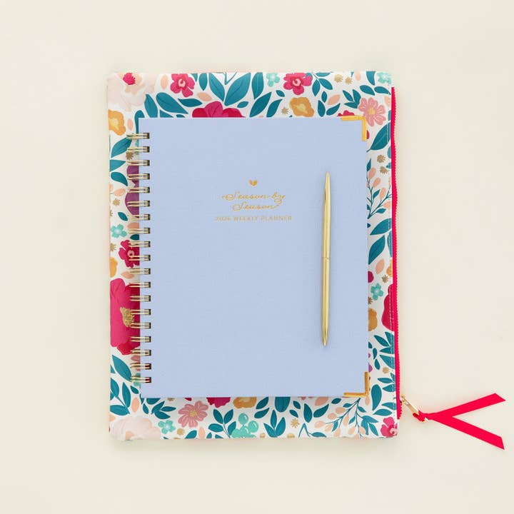 2026 Season by Season® Weekly Planner | Snowfall for wholesale by Cultivate What Matters