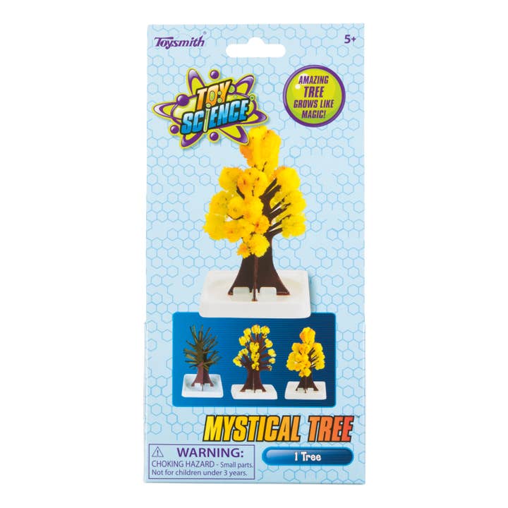 Toysmith - Wholesale DIY Craft Kit - Kids - Mystical Growing Tree, Assorted Colors, Crystal Growing