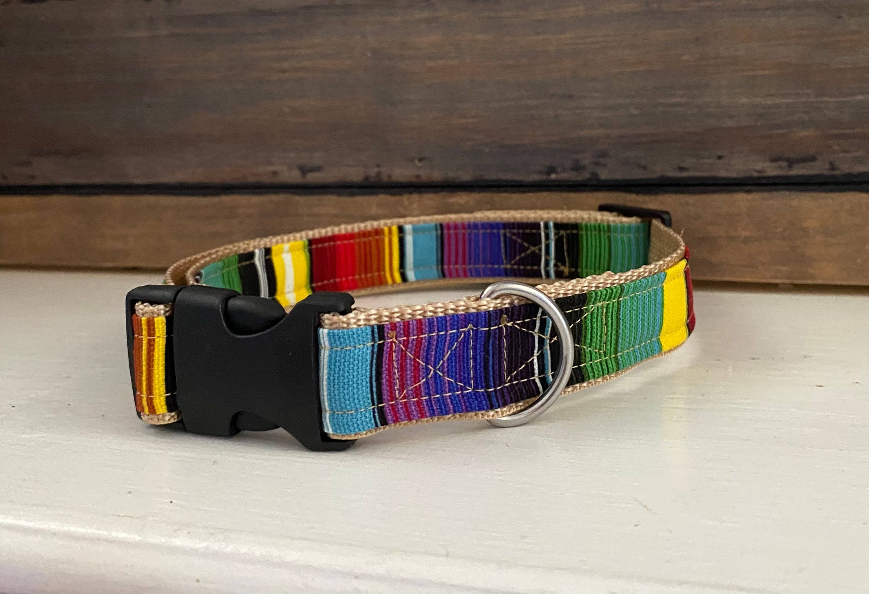 Dixie Lane Collars - Wholesale Pet Collar - Dog - The Ranchero • Serape Style Dog Collar • Multicolored Print1