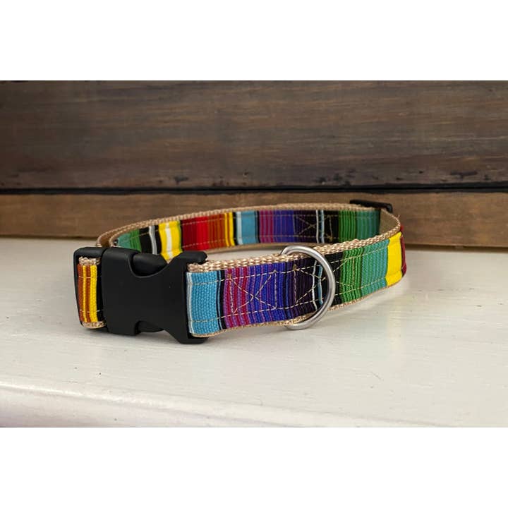Dixie Lane Collars - Wholesale Pet collar – Dog - The Ranchero • Serape Style Dog Collar • Multicolored Print1