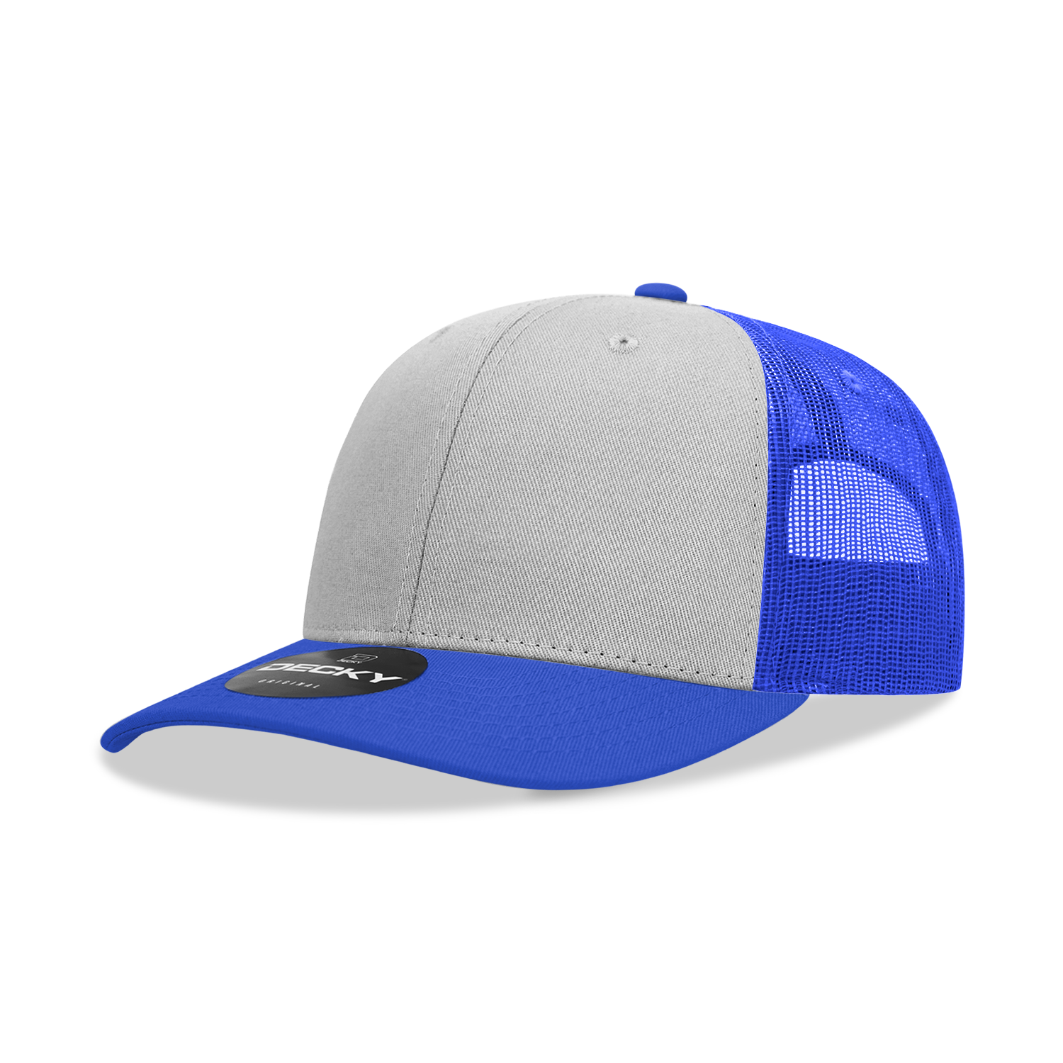 The Park Wholesale - Vente Casquette de camionneur – unisexe - Casquette Trucker classique Decky 6021, 6 panneaux, style mid pro143