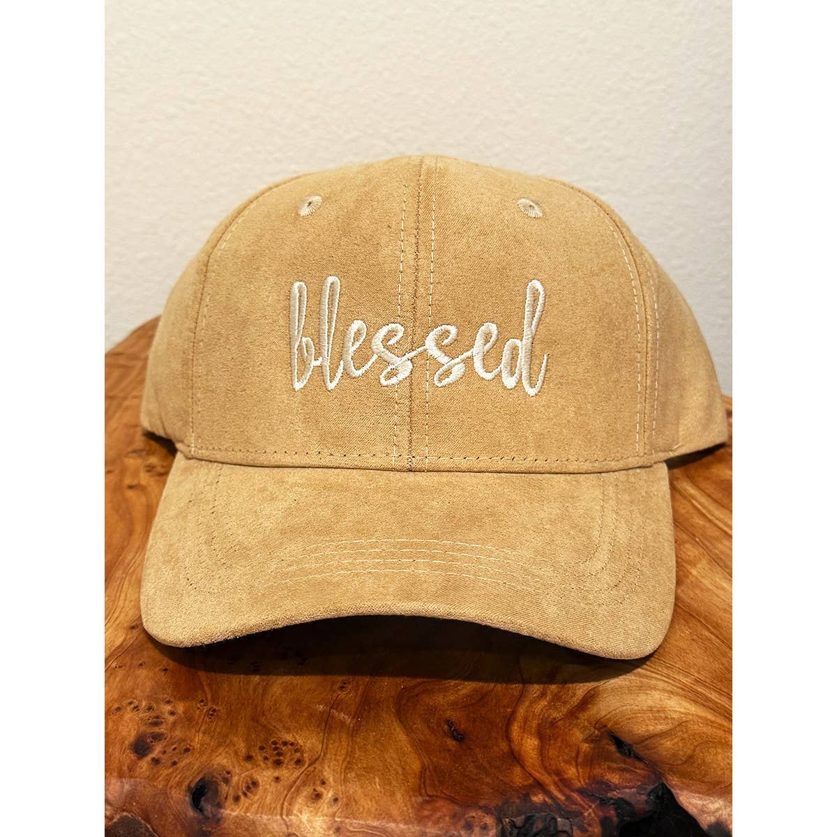 Love and Repeat - Vente Casquette de baseball – femme - Casquettes de baseball en faux daim brodé bénies6