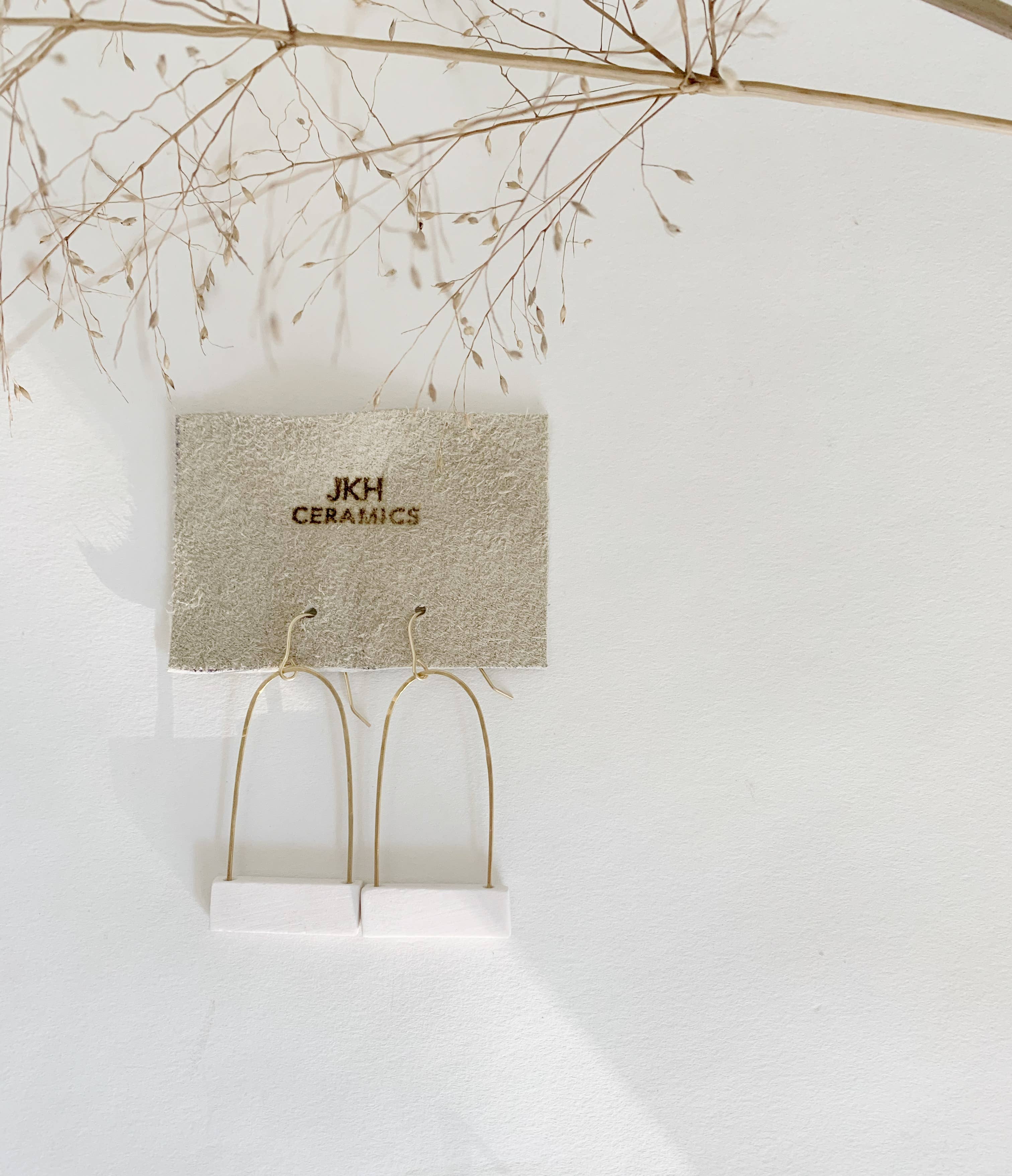 REMOVED BRAND - Wholesale Dangle Earrings - Birdcage Earrings - Porcelain Clay