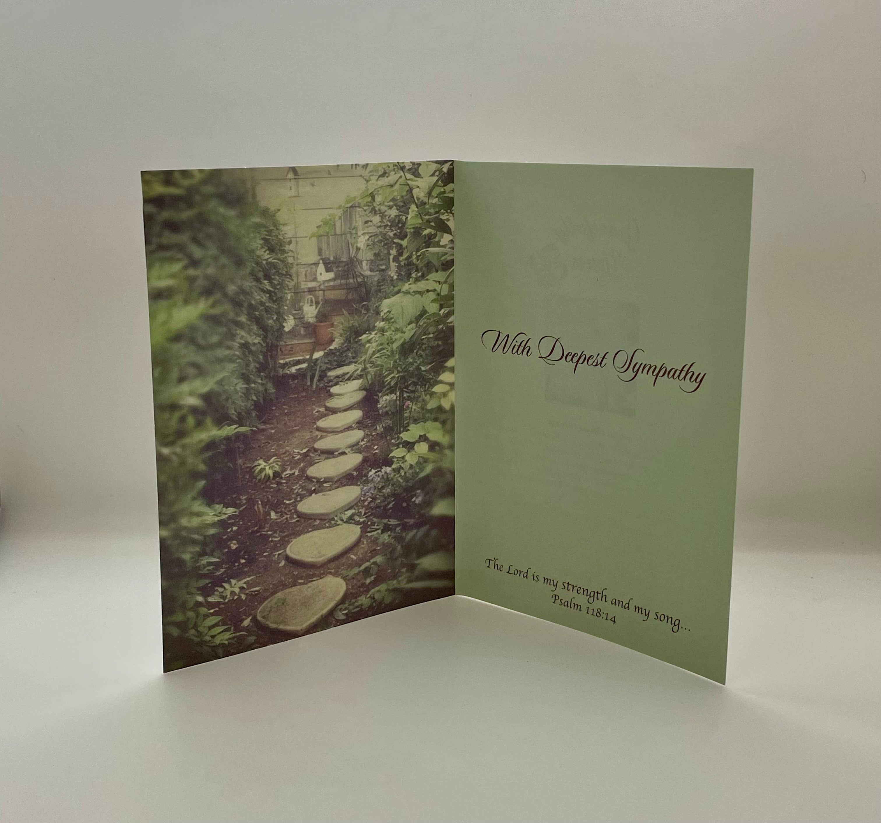 Gracefully Yours - Vendita all'ingrosso Biglietti di condoglianze - Biglietti di condoglianze «Come Unto Me» (4 motivi, confezione da 12)2