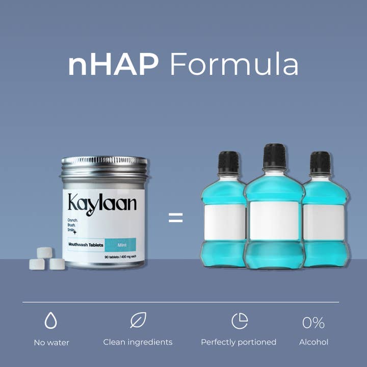 Kaylaan Toothpaste and Mouthwash Tablets - Wholesale Toothpaste - Mouthwash Tablets |Mint |Bulk 2.2 lbs