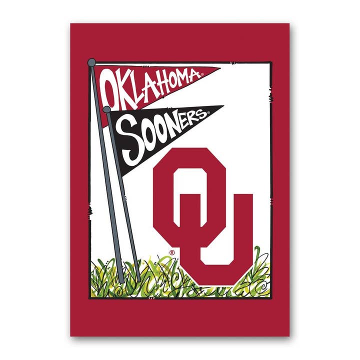 Oklahoma Sooners House flagga för wholesale av MAGNOLIA LANE
