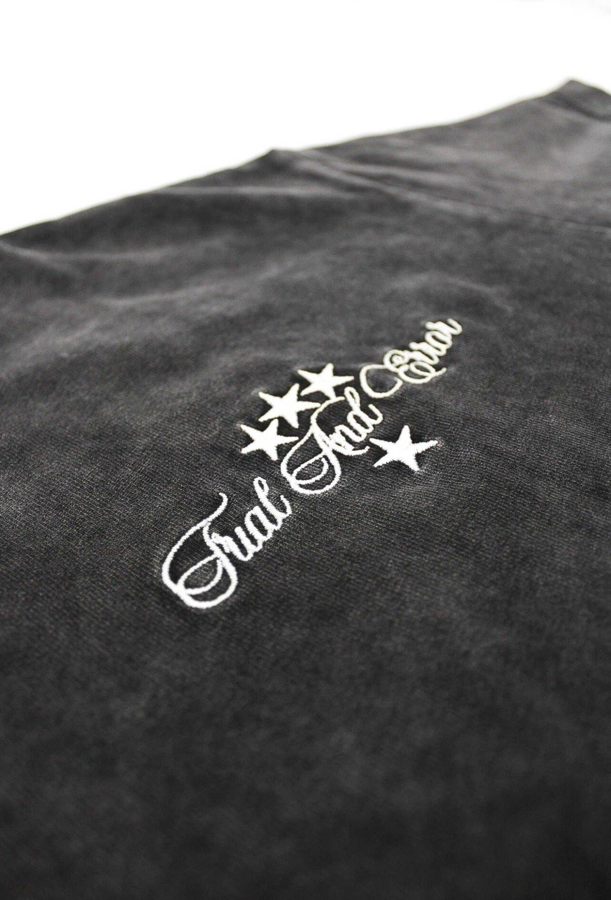 Trial And Error - Wholesale T-Shirt - Women's - Star Stream Washed Black T-Shirt9