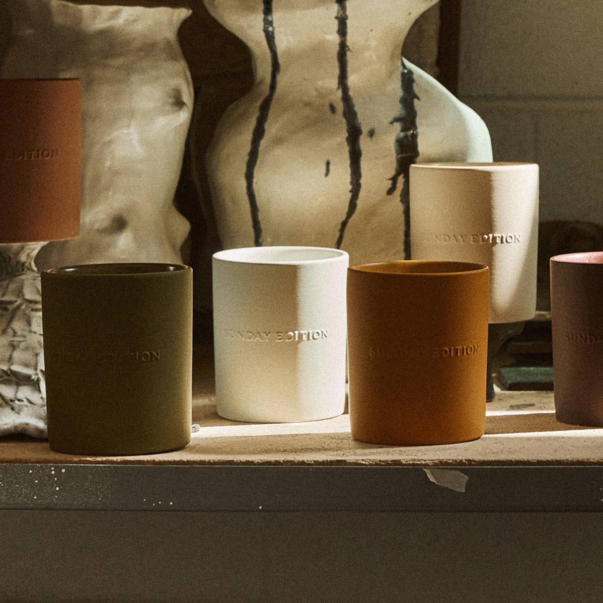 Sunday Edition - Wholesale Jar/filled candle - Nude Candle8