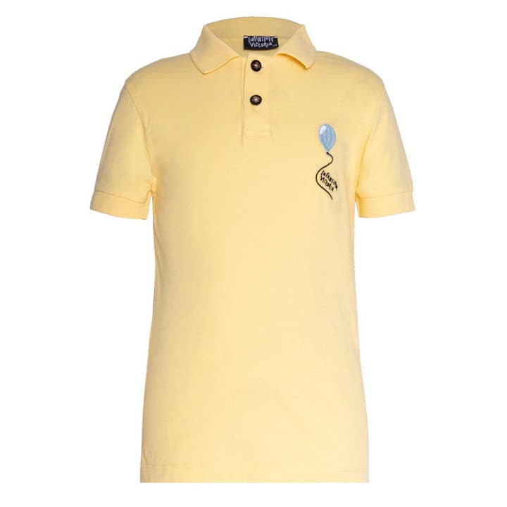 Infantium Victoria – wholesale T-shirt - Barn – Gul pikétröja för barn