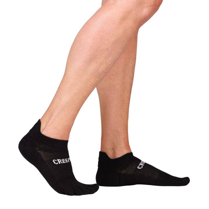 Creepers | Athletic Merino Toe Socks - Wholesale Socks - Unisex - Merino Toe Socks | No-Show Ankle Socks for Running & Hiking