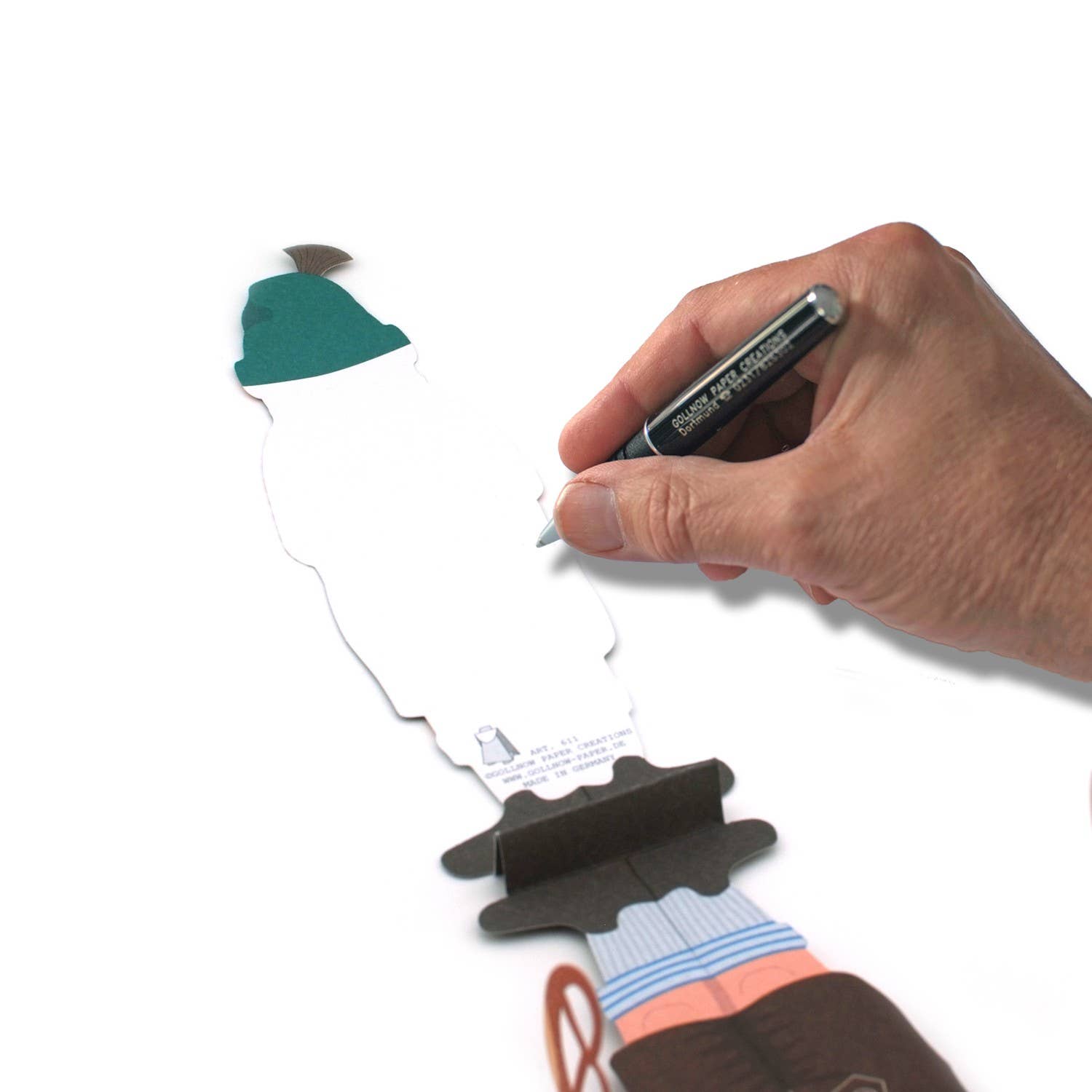 Gollnow Paper Creations - Vente Carte de vœux classique - Nouvelle carte 3D de style bavarois3