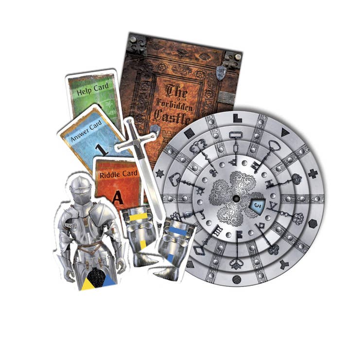 Thames & Kosmos UK LP - Vente Jeux de société - EXIT : Le Château Interdit - Jeu de société Escape Room2