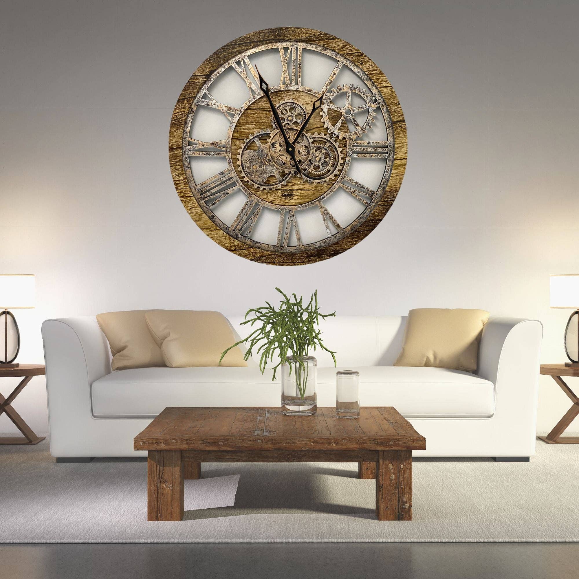 The Gears Clock - Wholesale Wall Clock - AMERICA LINE WALL CLOCK 24 INCH GOLD ANTIQUE3