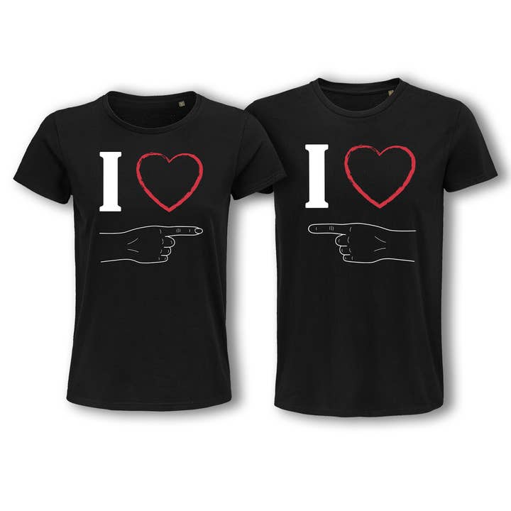 I love you couple t-shirt for wholesale by Planetee