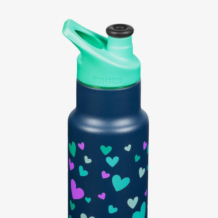 Klean Kanteen - Wholesale Water Bottle - 12oz Classic Kid's Insulated Water Bottle with Sport Cap - SALE