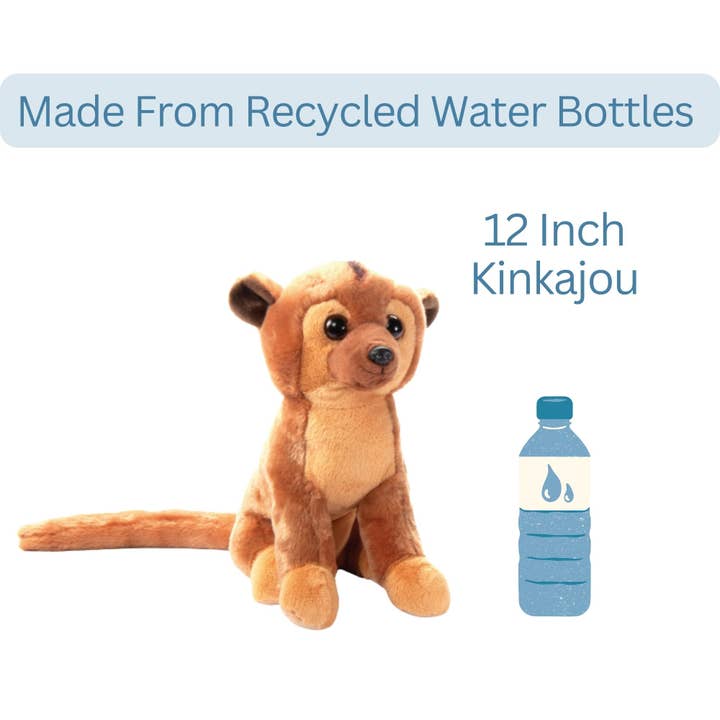 The Petting Zoo - Wholesale Stuffed/Plush Toy - Kids & Baby - 12" (30cm) Wild Onez Kinkajou