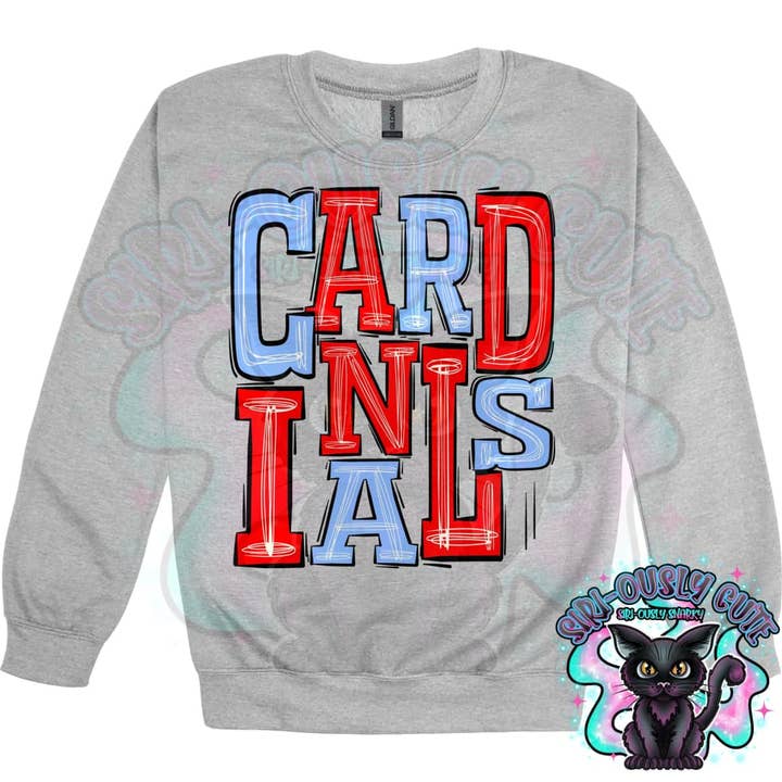 Sporty Cardinals - Red Carolina Blue for wholesale by Siri-Ously Cute