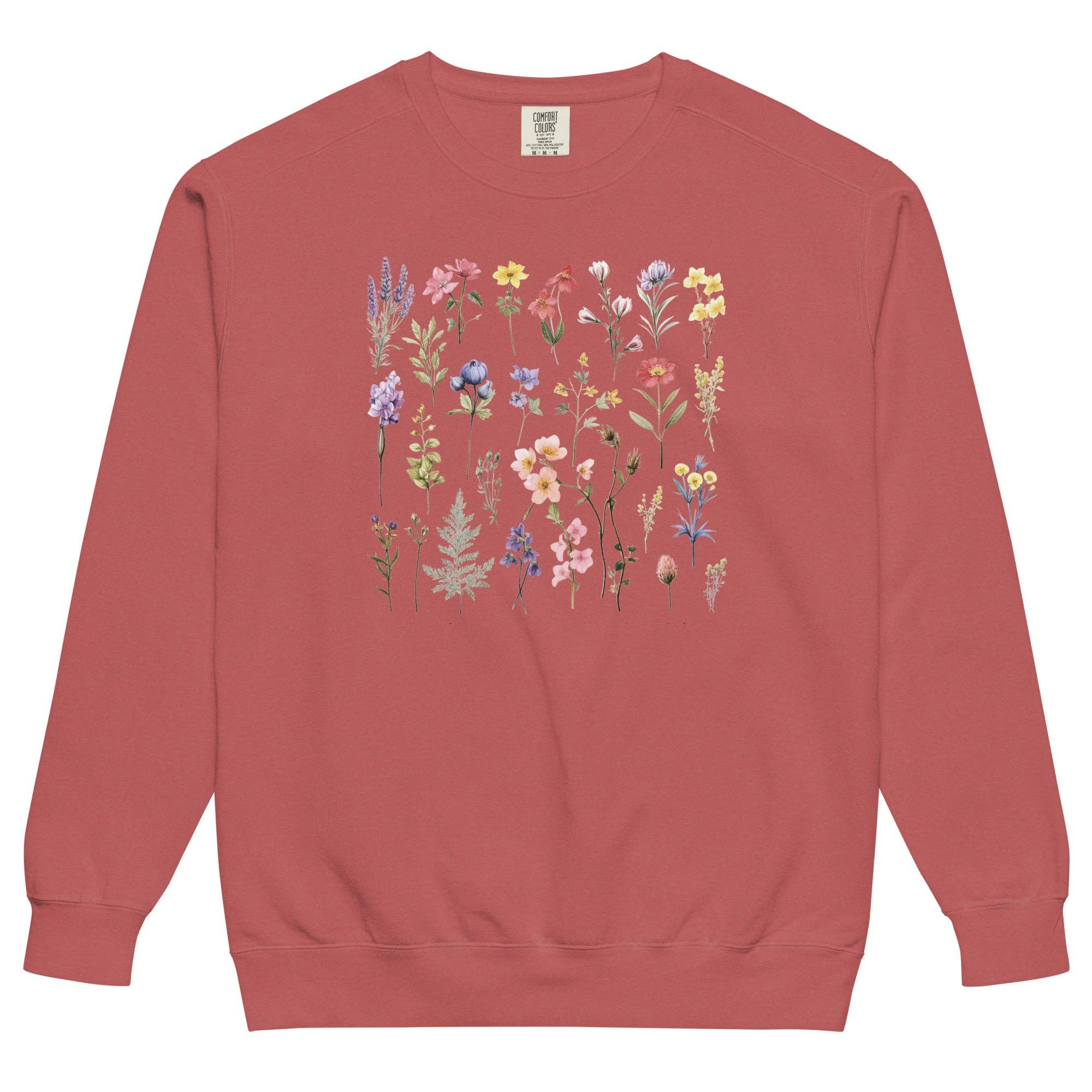 Keen Bee Studio - Wholesale Graphic Sweatshirt - Women's - Wildflowers Unisex garment-dyed sweatshirt3