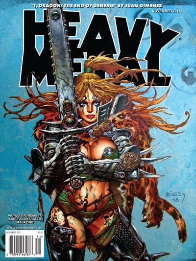 Heavy Metal Magazine Novembre 2011 per la vendita all'ingrosso da parte di Heavy Metal