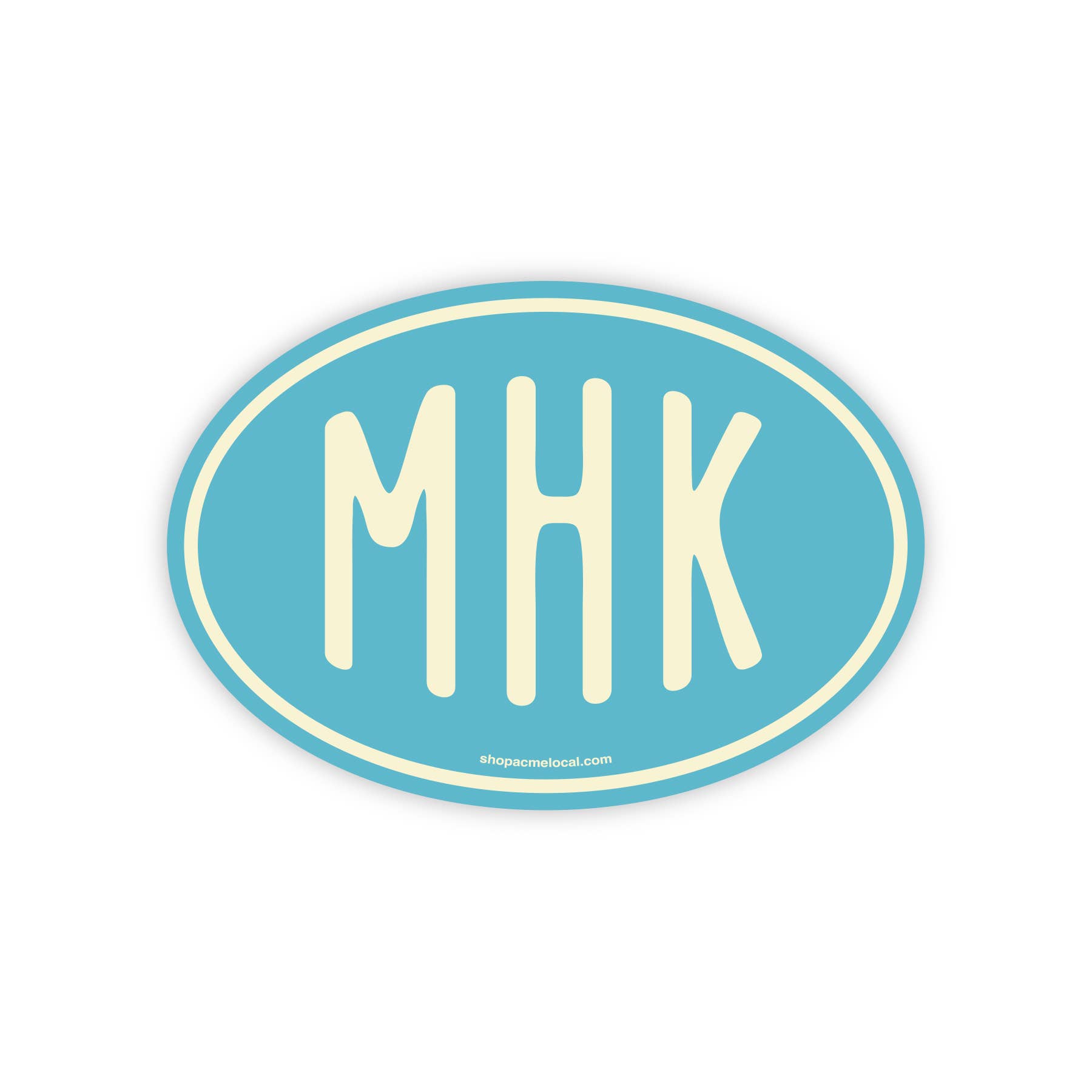 Acme Local - Wholesale Sticker - Vintage Oval Customizable Sticker4