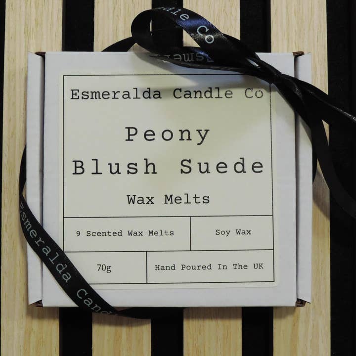 Fondants de cire Peony Blush Suede - Esmeralda Candle Co pour la vente par Esmeralda Candle Co