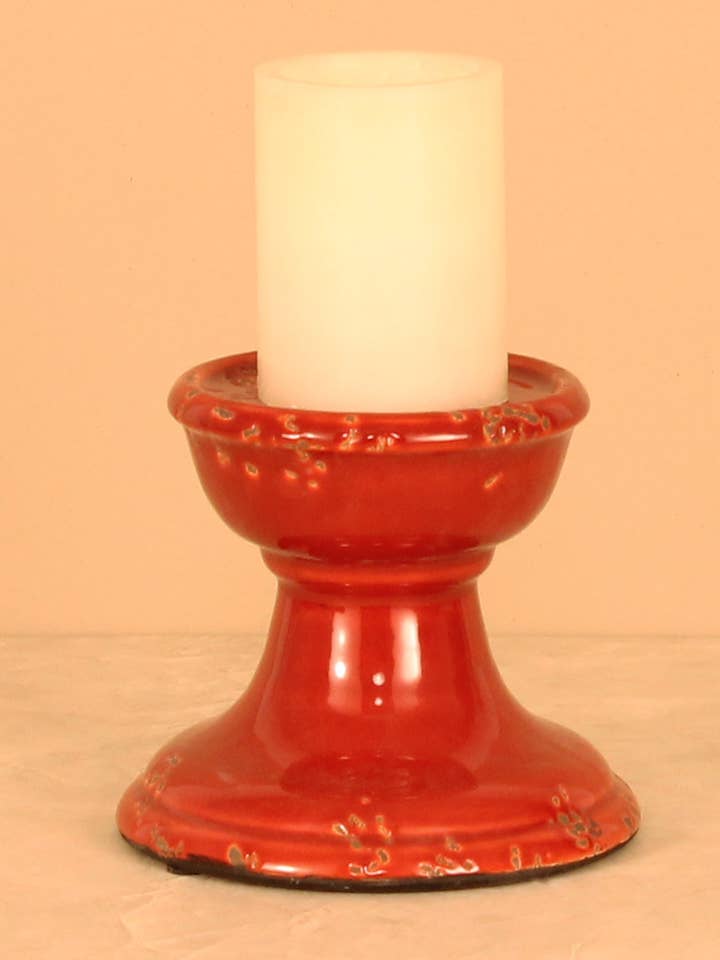 Short Cherry Candle Holder for wholesale by Accessories by Sherwood