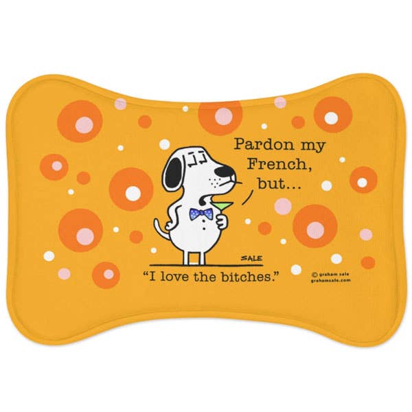 Graham Sale - Wholesale Pet Food Mat - Dog - Funny Dog Pet Food Mats1