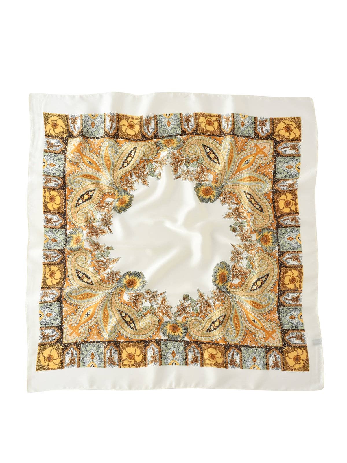 Funkyrel® Atzbranding Limited - Wholesale Scarf - Women's - Scarvii - Paisley Square Scarf0